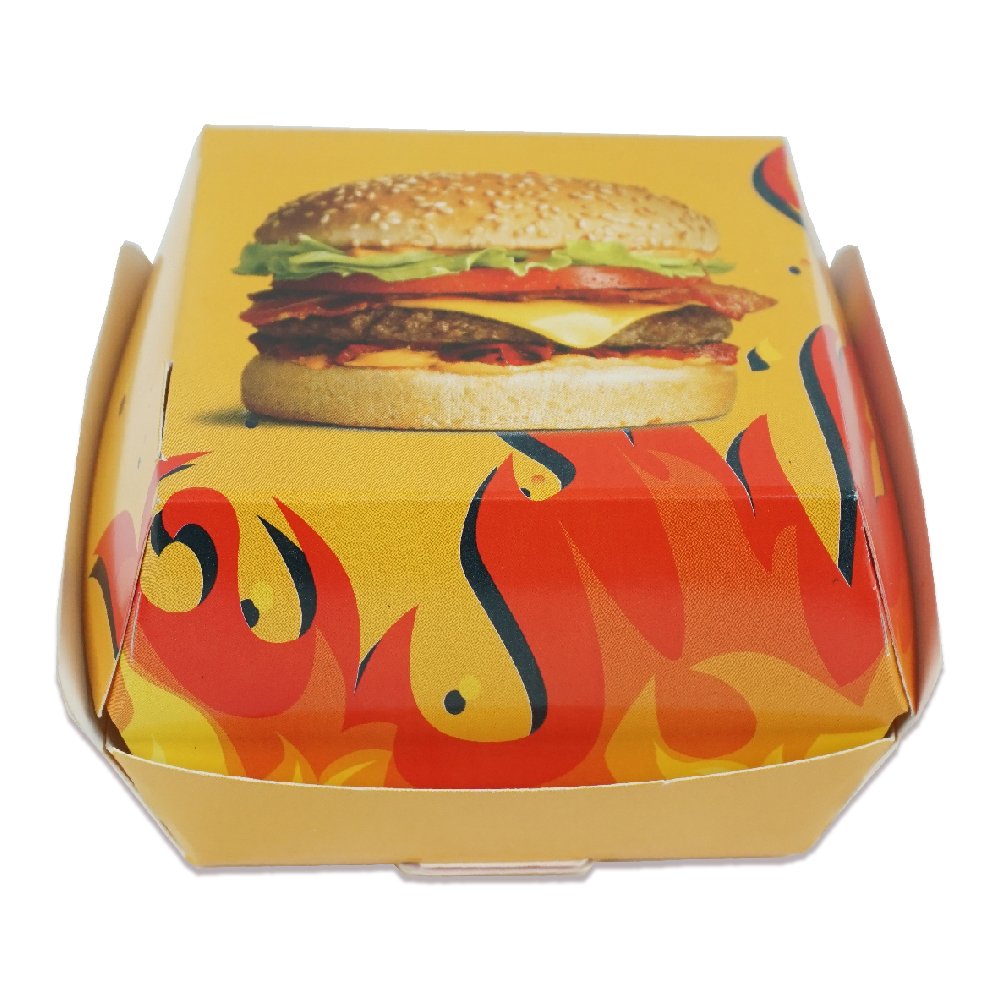 Box Hamburger Small 9x9x7 Cm Standard 100 Pieces