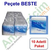 Peçete Ekonomik 24cm (60 Adetli) 10 paket