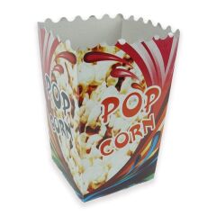 Kutu Popcorn Büyük Standart 11x13x21 Cm 500 Adetli