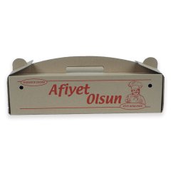 Kutu Lahmacun Saplı Tst Küçük 12x40x10Cm 100 Adetli