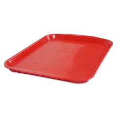 Tepsi Fastfood Plastik 36x27 Cm Kırmızı