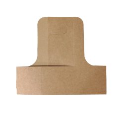 Cardboard Cup Carrier Kraft Cardboard Handle 2 Pieces 100 Pieces