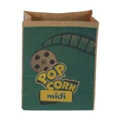 Kese Popcorn Midi 15x20x8 Cm Kraft